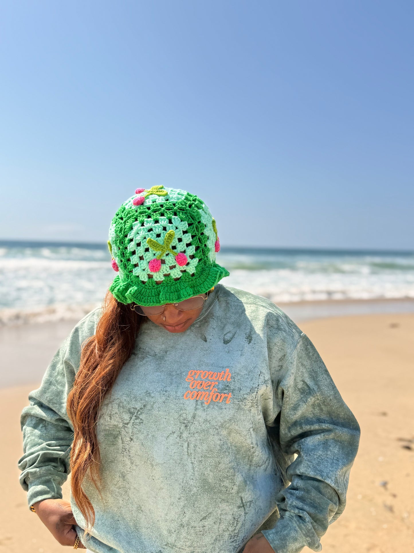 Marble Growth Over Comfort Sweatshirt