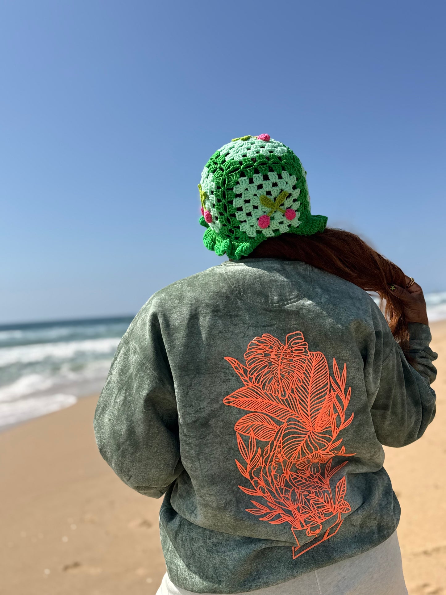Marble Growth Over Comfort Sweatshirt
