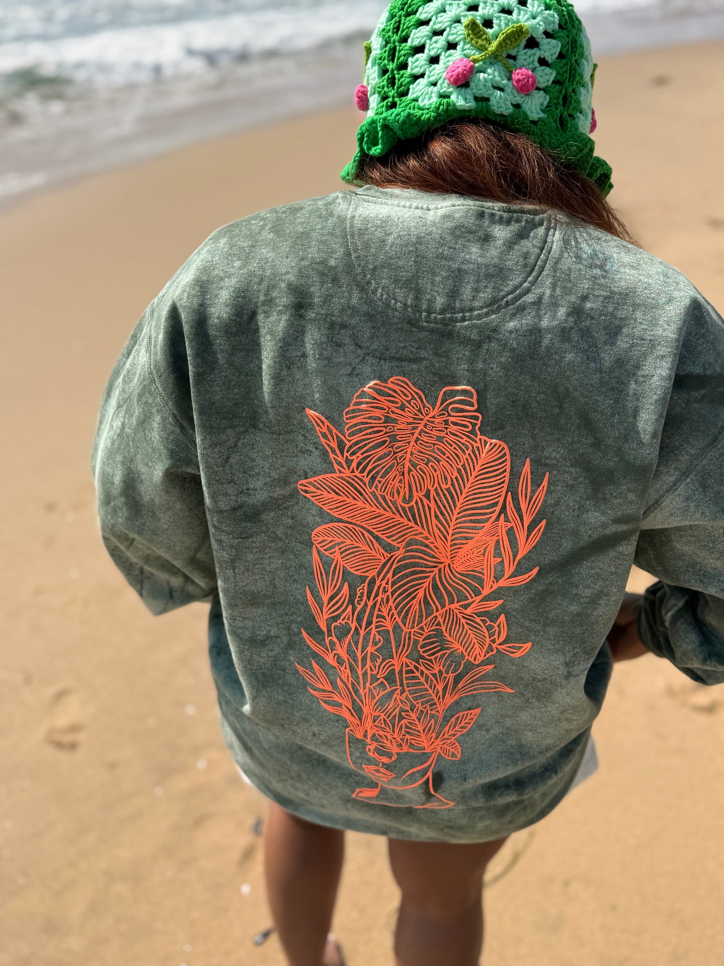 Marble Growth Over Comfort Sweatshirt
