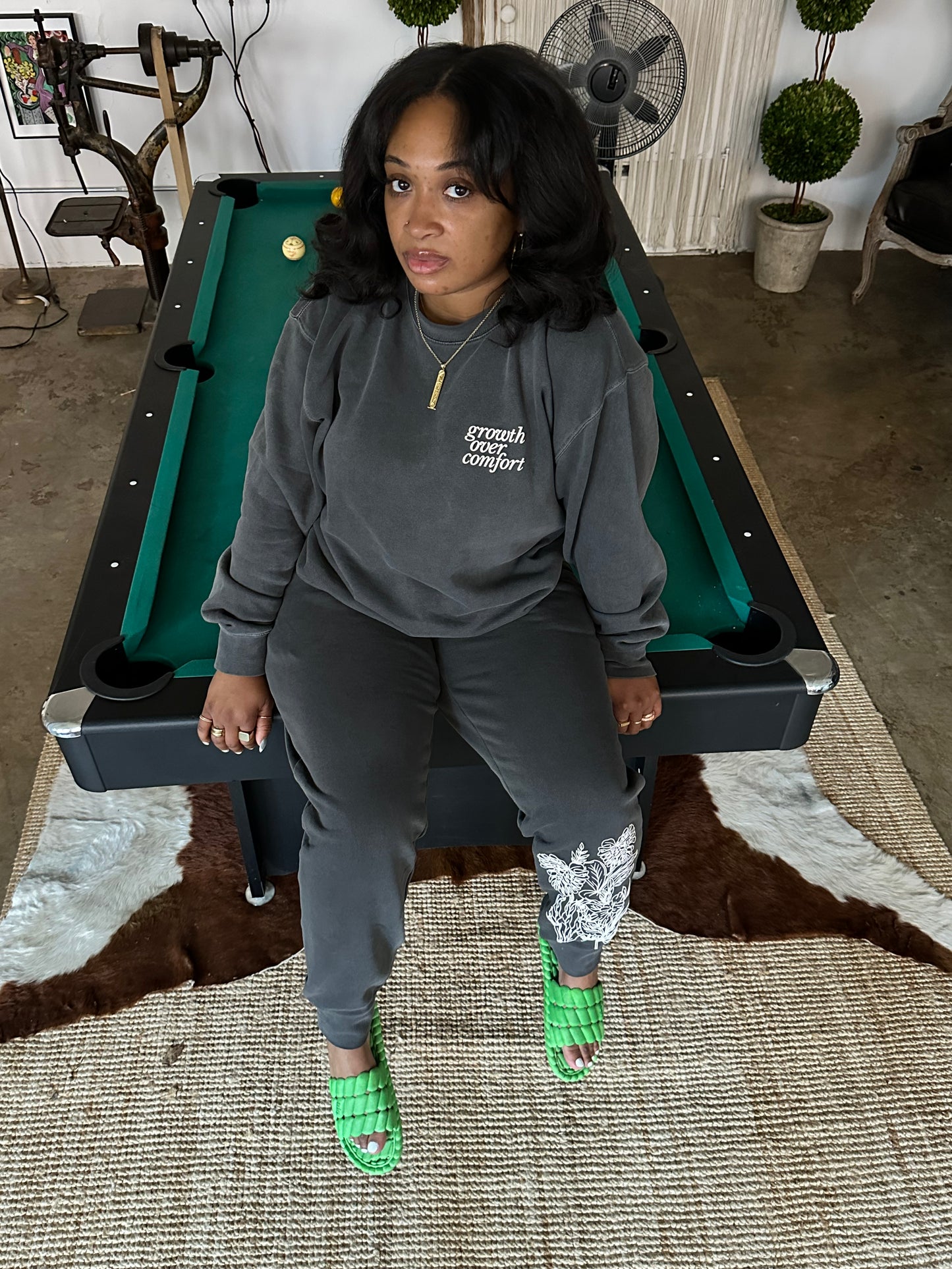 Growth Over Comfort Sweatshirt