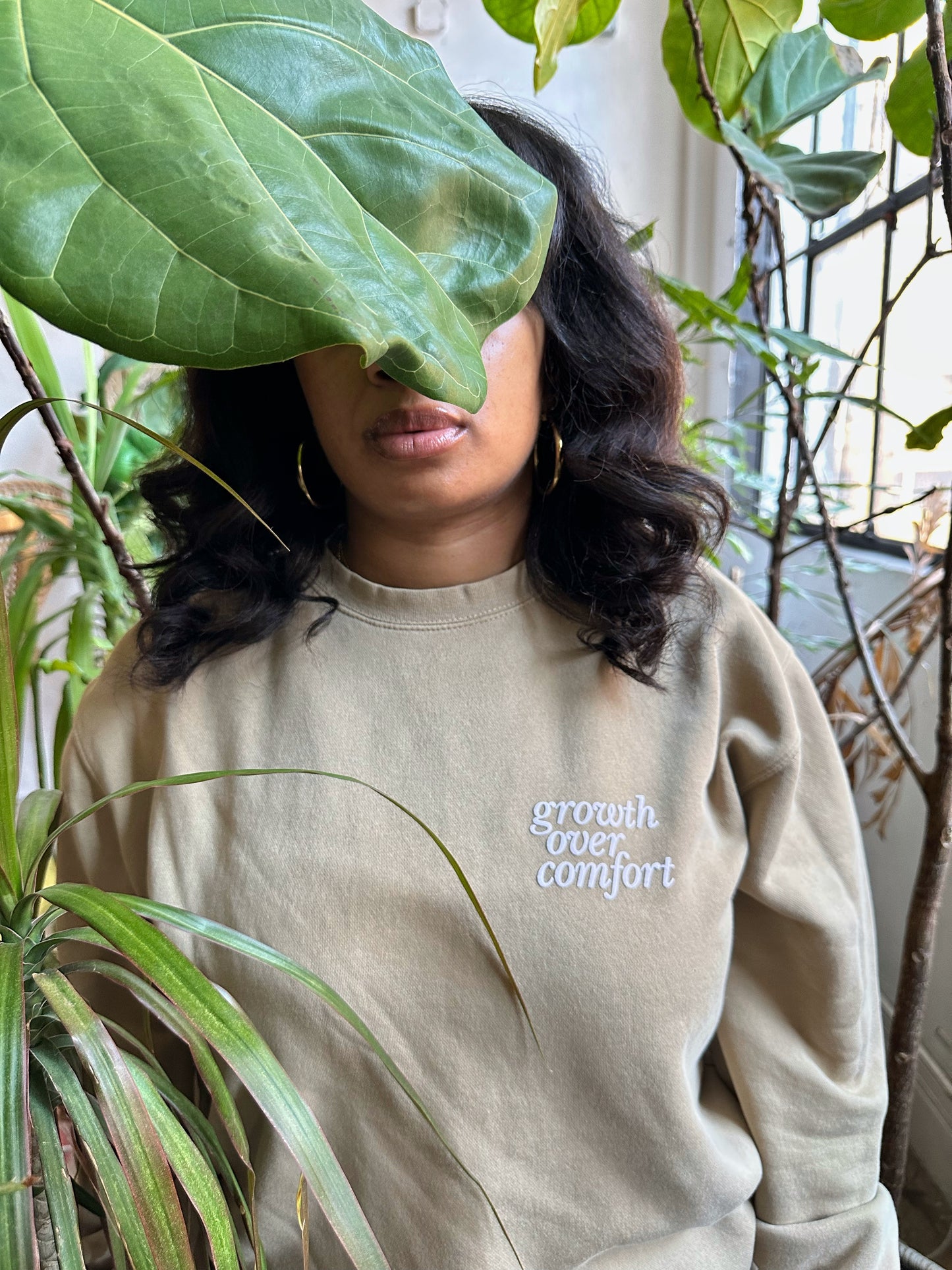 Growth Over Comfort Sweatshirt