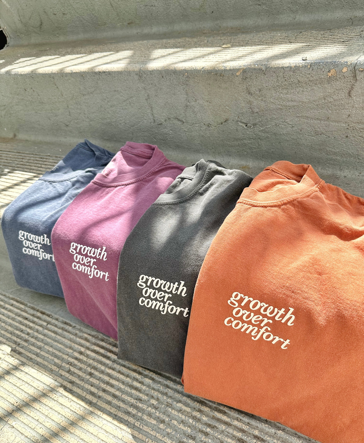 Growth Over Comfort Short Sleeve Tee